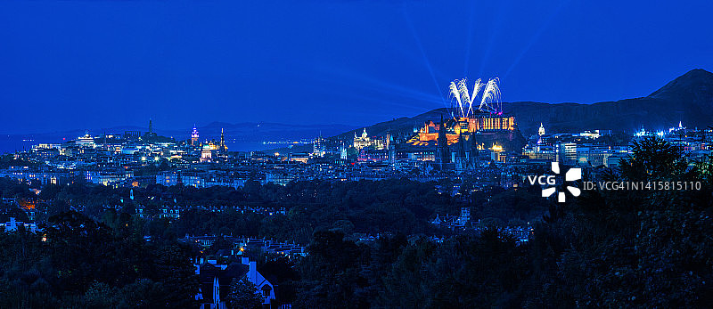 爱丁堡 - 休息和感恩节的节日图片素材