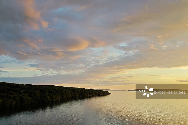 贝菲尔德使徒群岛自然保护区水景图片素材