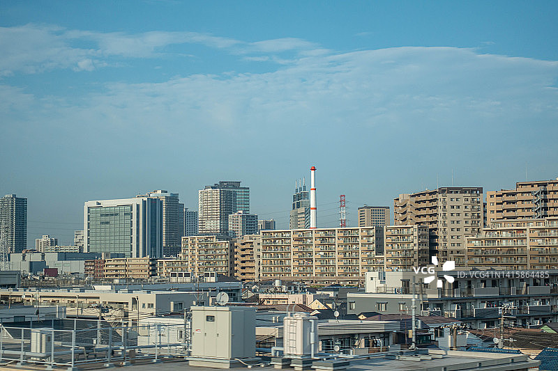 日本川崎市的住宅区图片素材