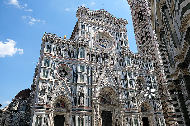 意大利佛罗伦萨的圣母百花大教堂图片素材