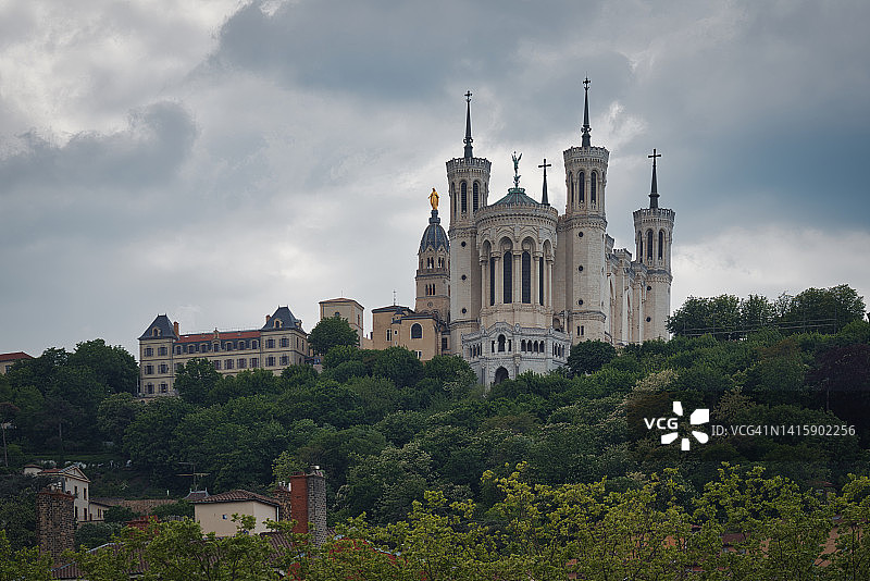 富维耶圣母院图片素材