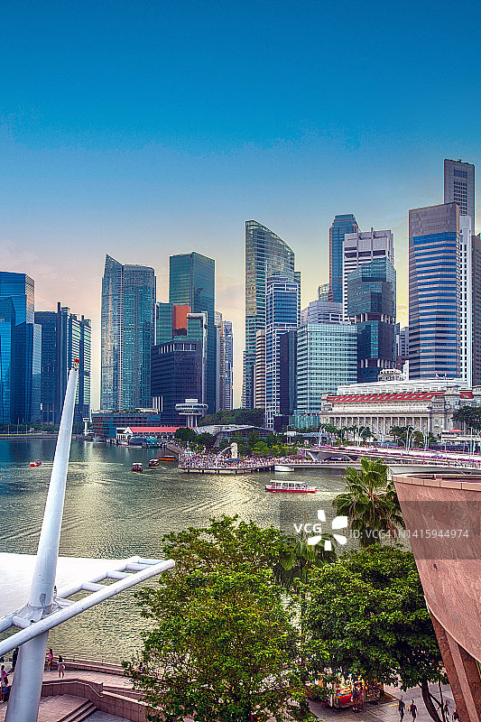 新加坡滨海湾图片素材