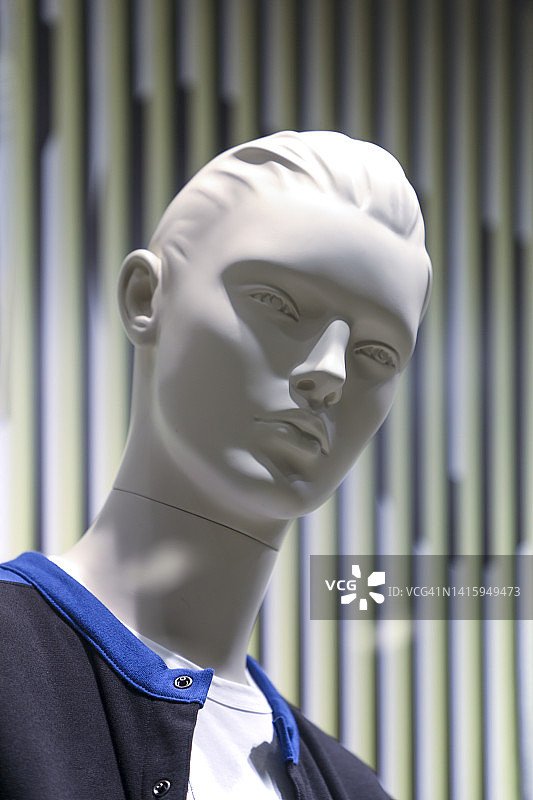 男性人体模型头部图片素材