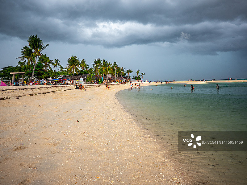 菲律宾宿务班塔延岛科塔海滩图片素材