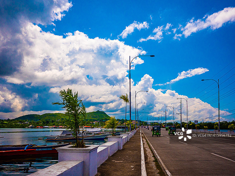 菲律宾保和岛新道伊斯桥图片素材