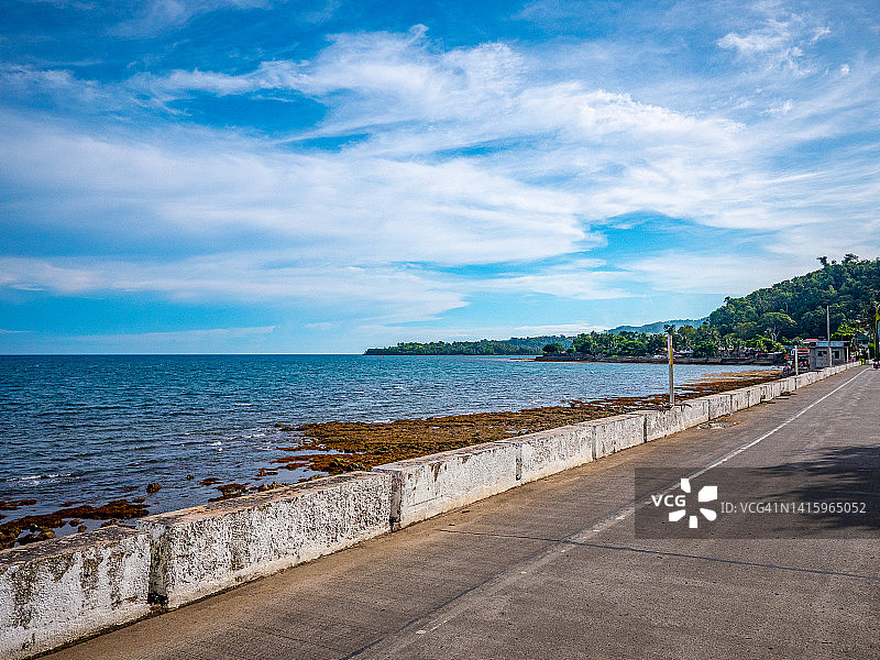 菲律宾薄荷岛安达的岛屿蓝调图片素材
