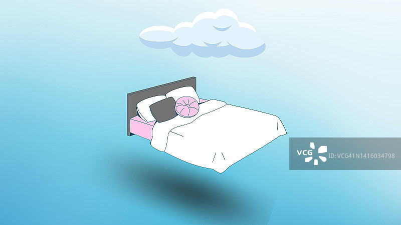 梦想与睡眠概念图片素材