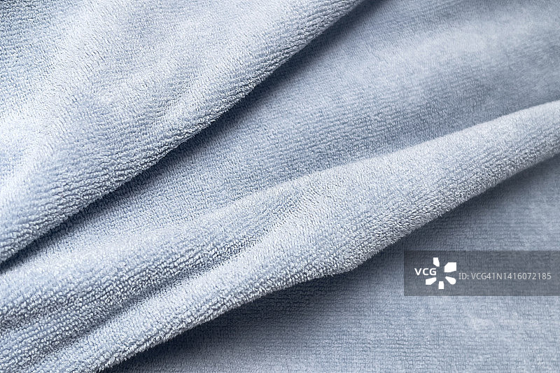 灰色褶皱毛巾背景图片素材