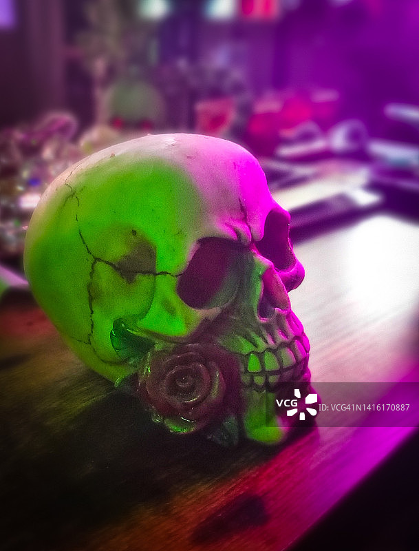 骷髅装饰图片素材