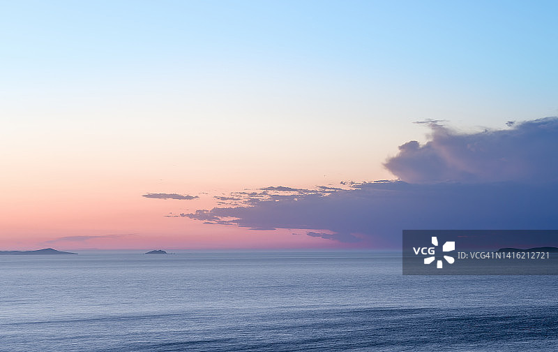 日落海景图片素材