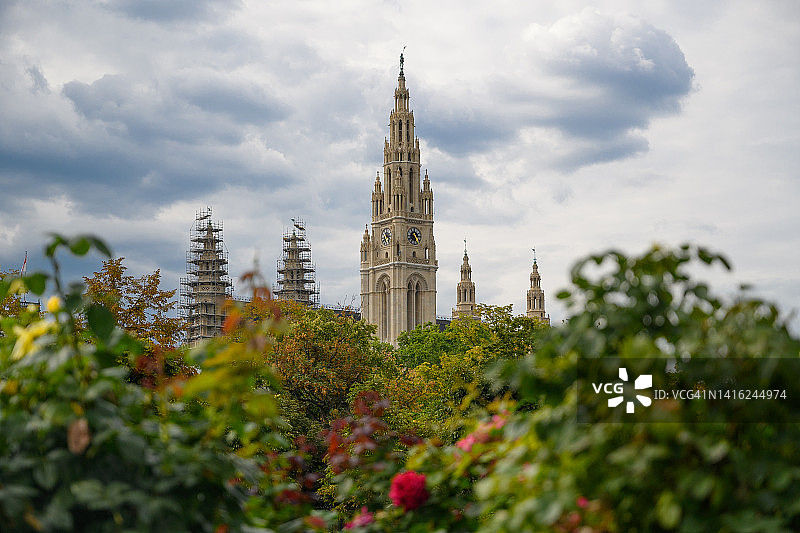 维也纳市政厅图片素材