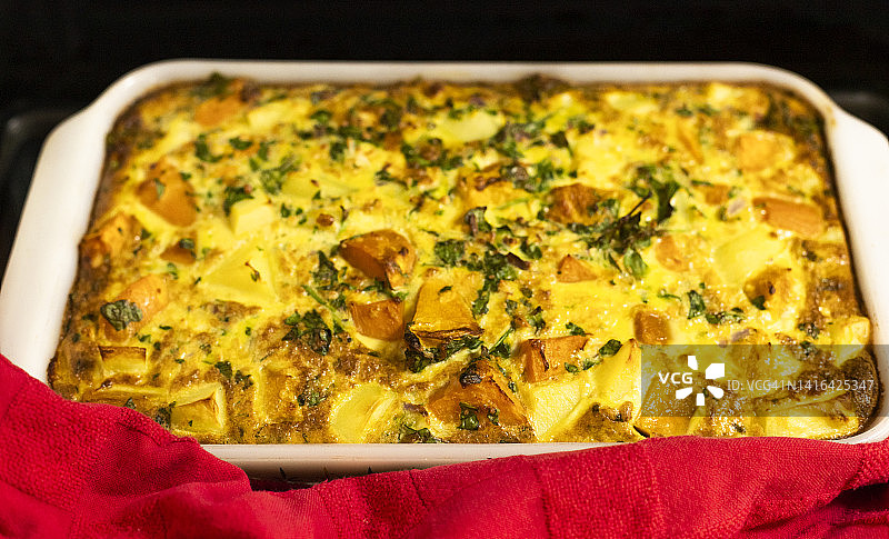 素食烘蛋图片素材