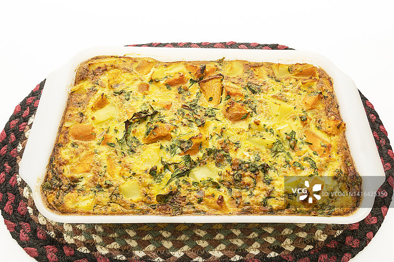 素食烘蛋图片素材