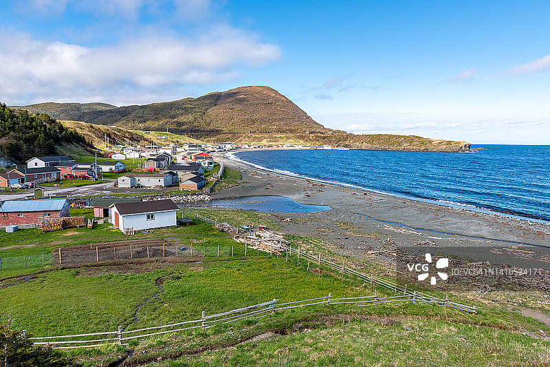 格罗斯莫讷国家公园，鳟鱼河，纽芬兰和拉布拉多，加拿大图片素材