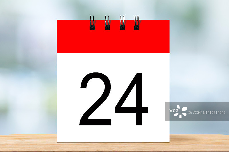 日历上的24号图片素材