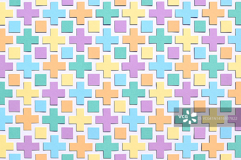 纸质抽象几何图案图片素材