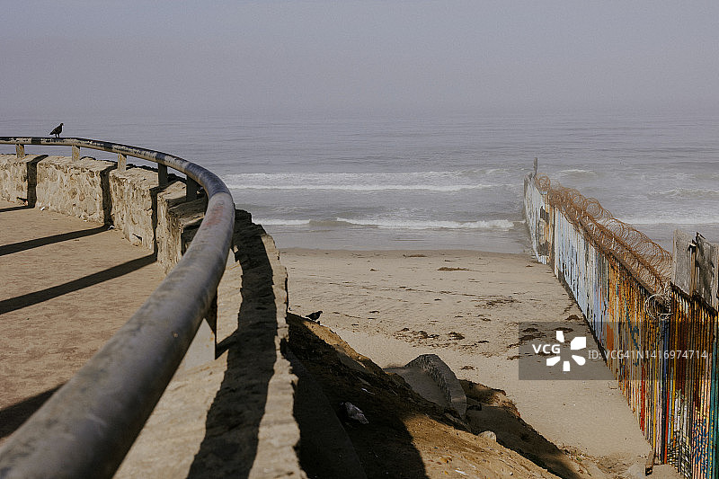 美国-墨西哥边境图片素材