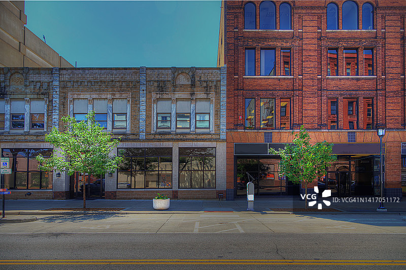 第三大道300街区的建筑立面图片素材