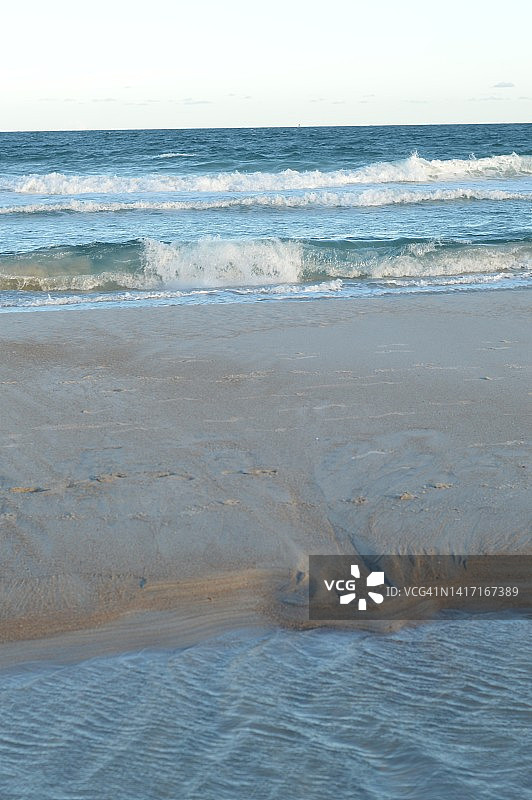北卡罗来纳州顶帆海滩图片素材
