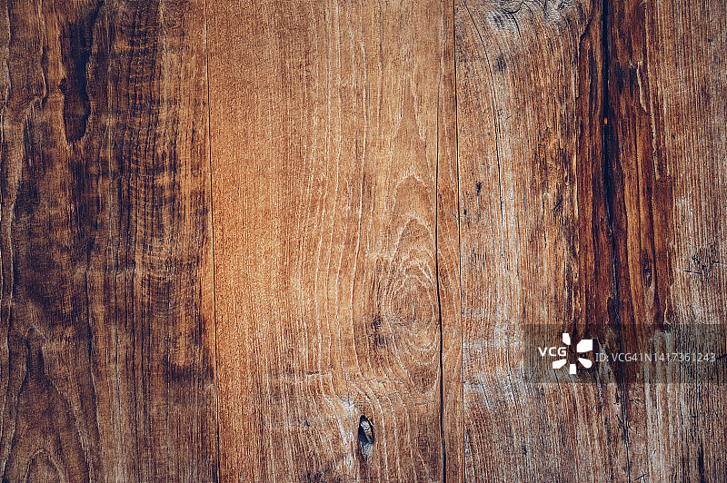 旧木材的表面纹理特写图片素材