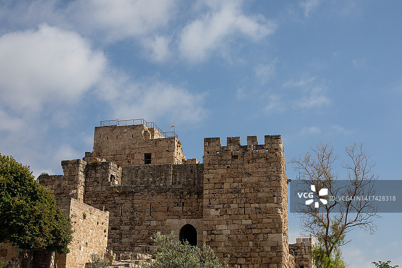 黎巴嫩比布鲁斯城堡图片素材