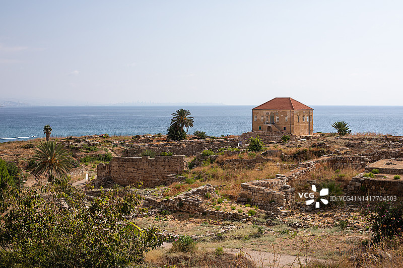 比布鲁斯城堡景色图片素材