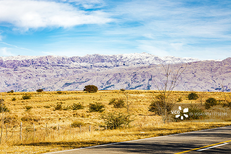 阿根廷科尔多瓦乡村景色图片素材
