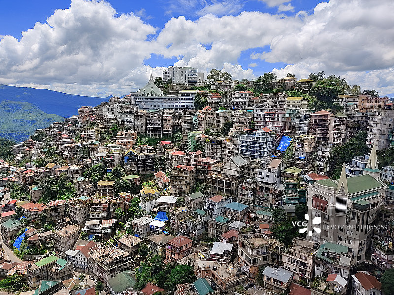 艾藻尔市，印度图片素材