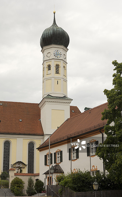 巴伐利亚教堂图片素材