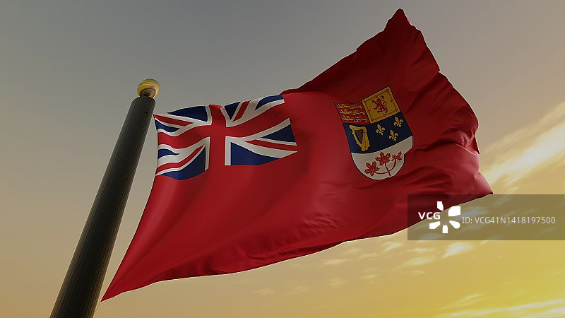 加拿大旧国旗（1965年以前）图片素材