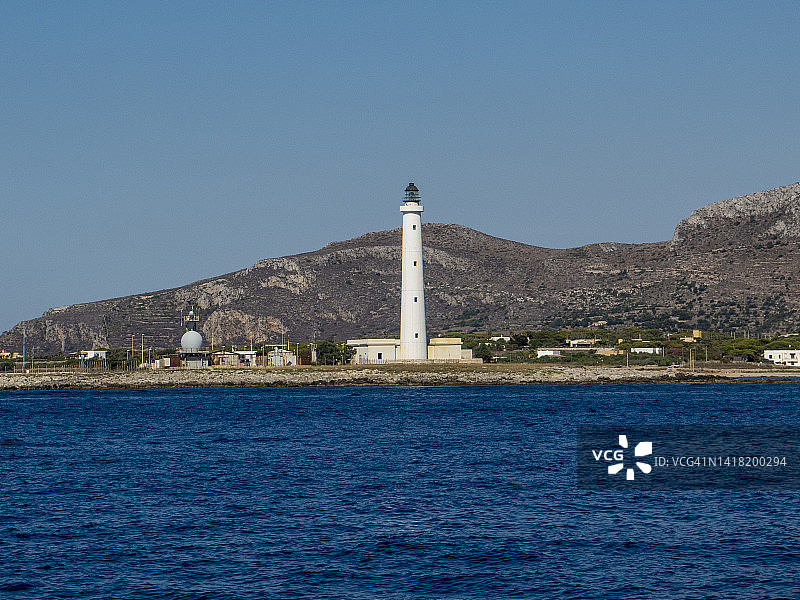 法维尼亚纳岛，埃加迪群岛图片素材