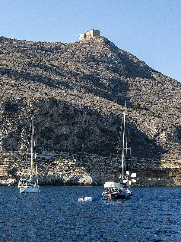 法维尼亚纳岛，埃加迪群岛图片素材