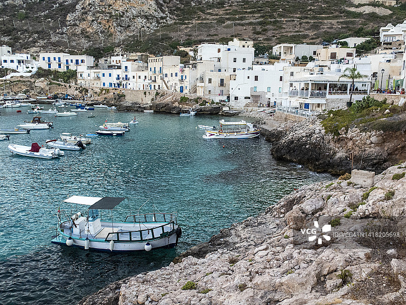 莱万佐岛，埃加迪群岛图片素材