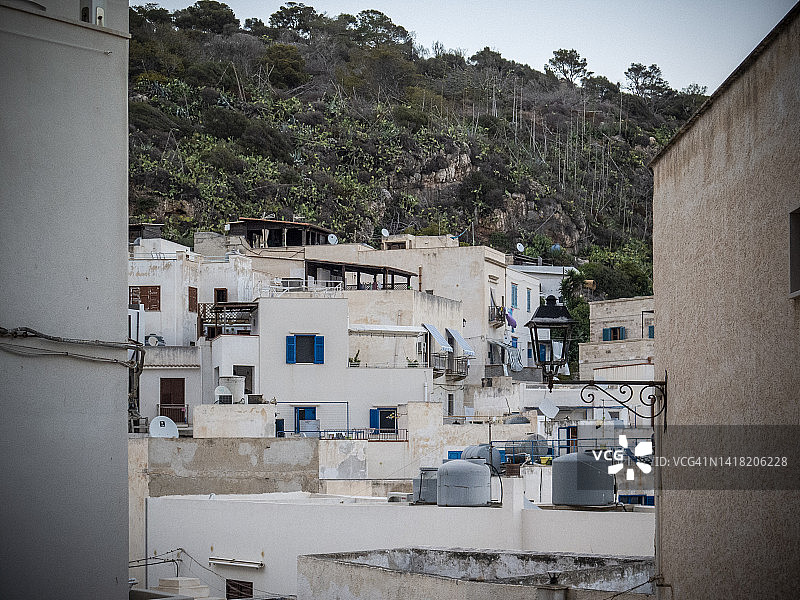 莱万佐岛，埃加迪群岛图片素材