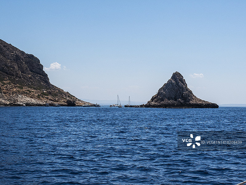 莱万佐岛，埃加迪群岛图片素材