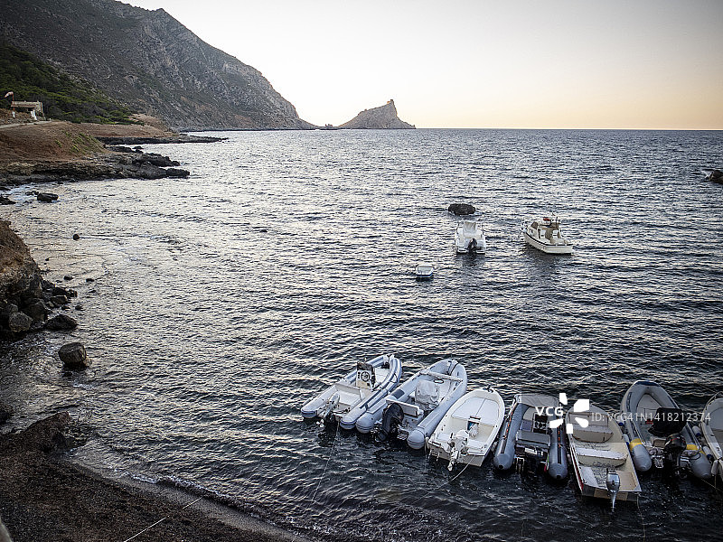 马雷蒂莫岛，埃加迪群岛图片素材
