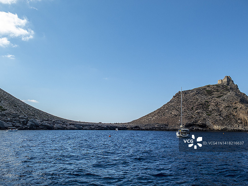 马雷蒂莫岛，埃加迪群岛图片素材