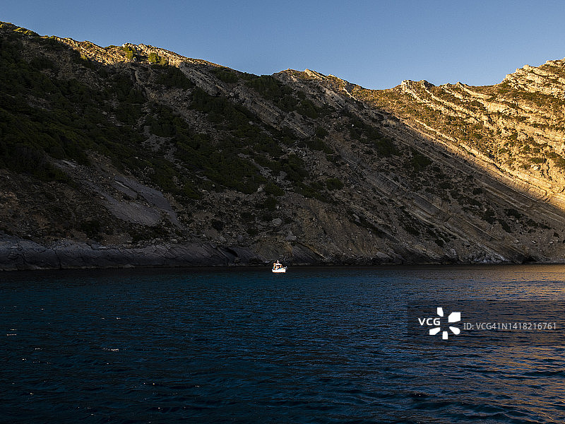 马雷蒂莫岛，埃加迪群岛图片素材