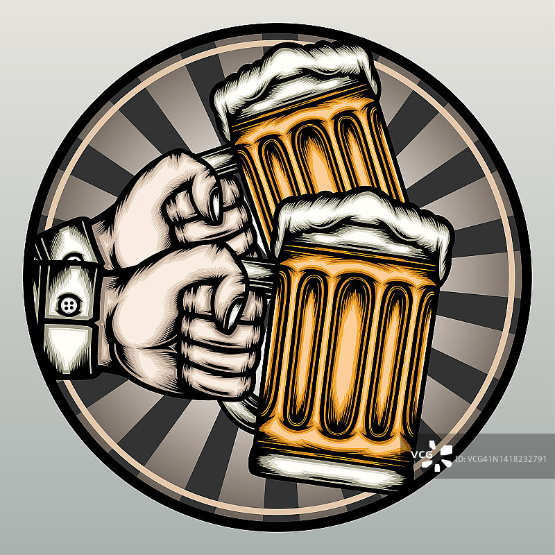 啤酒节快乐图片素材