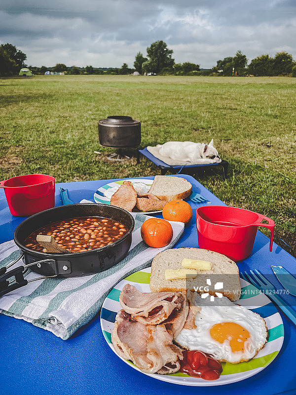 露营食物图片素材