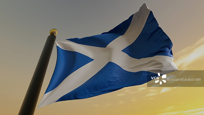 苏格兰国旗图片素材