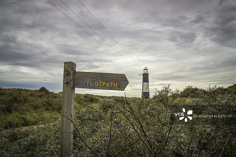 斯珀恩角的指示牌图片素材