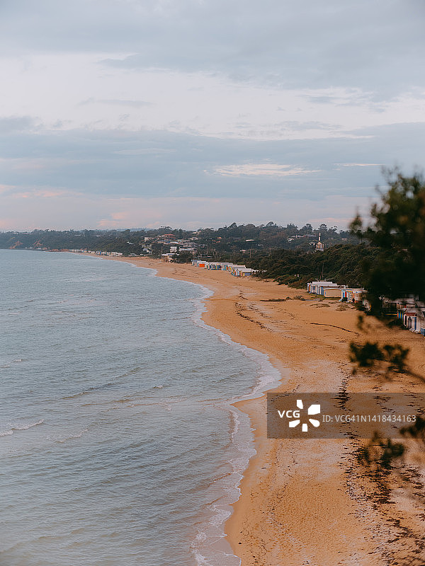 澳大利亚维多利亚州莫宁顿半岛的玛莎山海滩图片素材