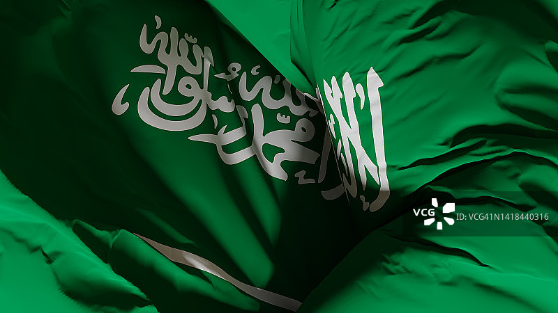 沙特阿拉伯国旗图片素材