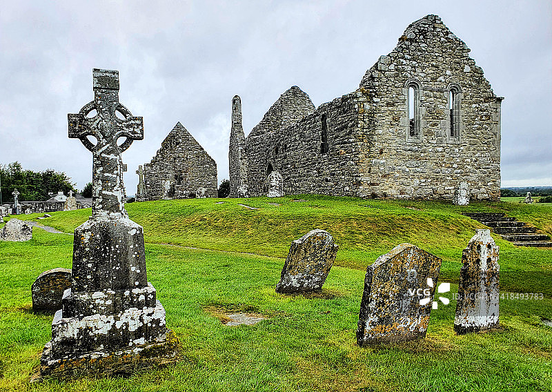 爱尔兰克朗马克诺伊斯修道院图片素材