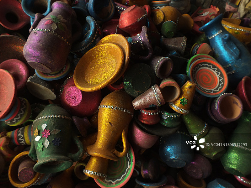 各种黏土装饰品图片素材