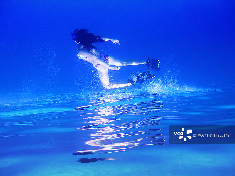 水下女人图片素材