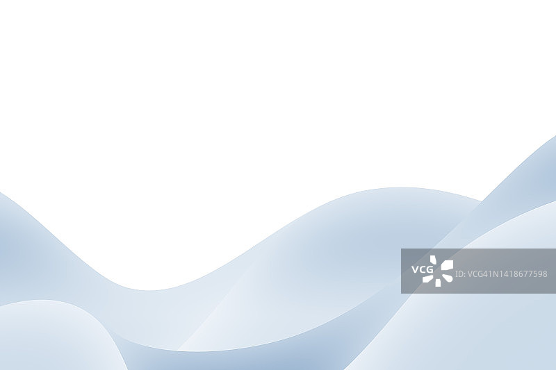 蓝色流动曲线抽象背景图片素材