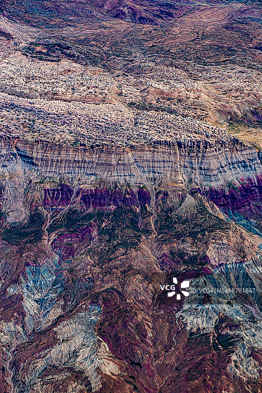 航拍水晶岩石图片素材