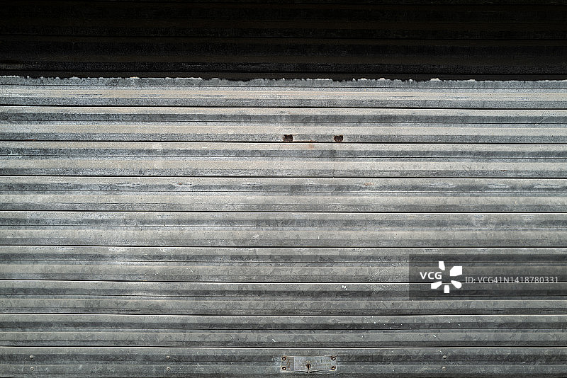 铝制工业车库门图片素材